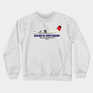 DeHavilland Canada Dash 8-300/Q300 - Ryukyu Air Commuter Crewneck Sweatshirt